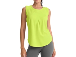 Camiseta De Entrenamiento Transpirable, De Secado Rápido Y Sin Mangas Con Espalda Deportiva, Ideal Para Tenis, Correr, Etc.
