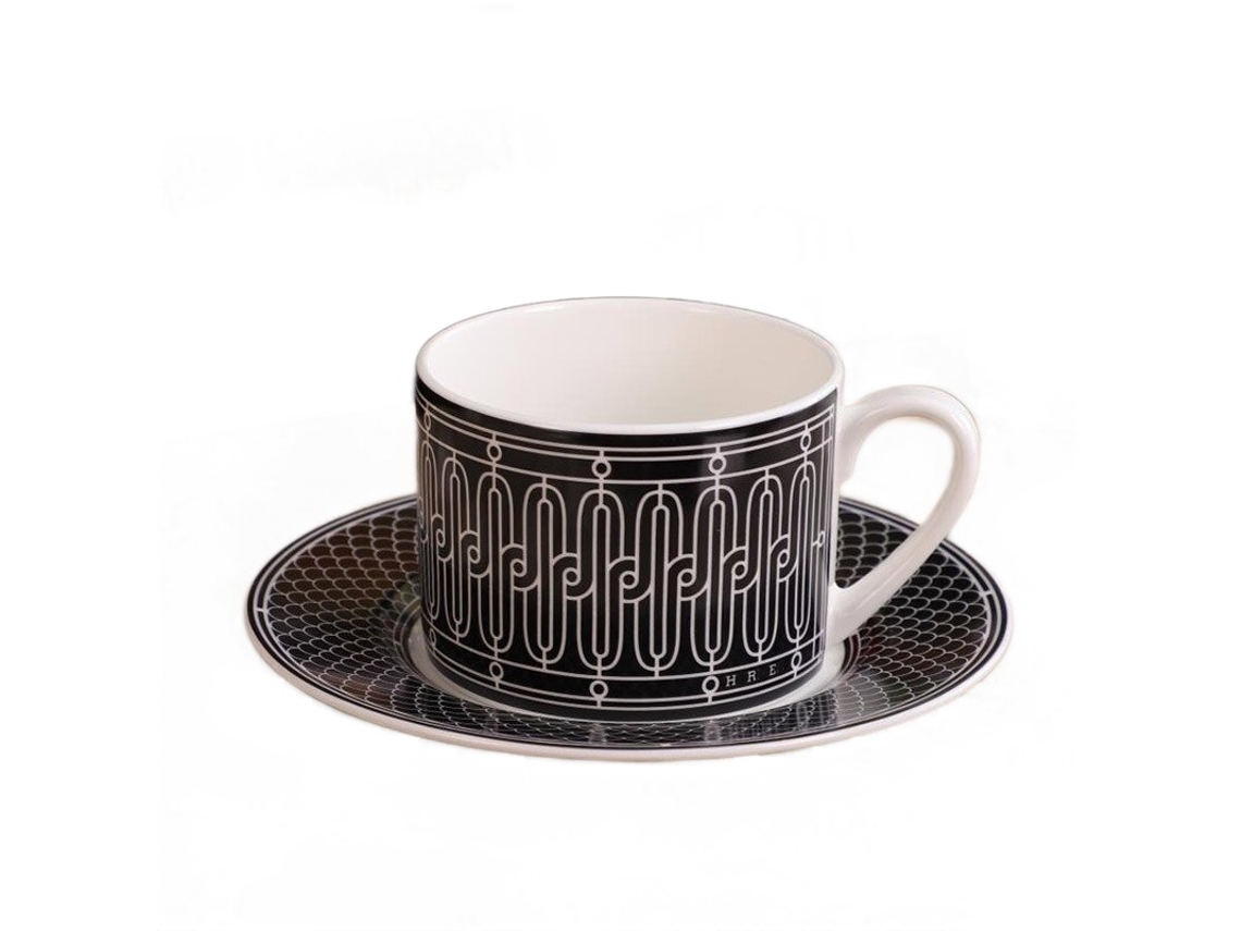 Elegante taza XGF de porcelana