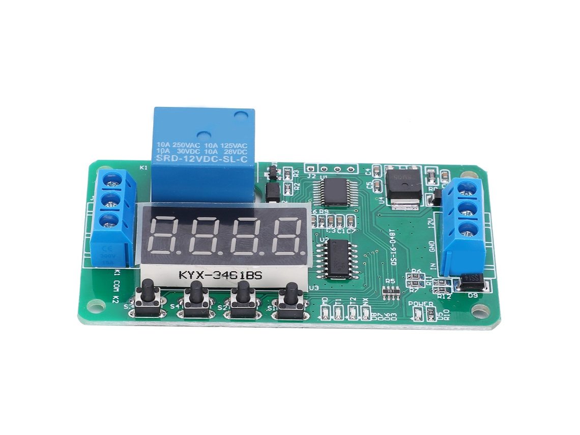 Relé Autoblocante De 12 V Cc - Módulo Multifuncional Para Sistemas De Iluminación Y Automatización Residenciales