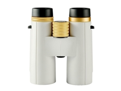 Binoculares 8x42 HD con visión nocturna, adaptador para smartphone, portátiles, con poca luz, blancos, Bestvite