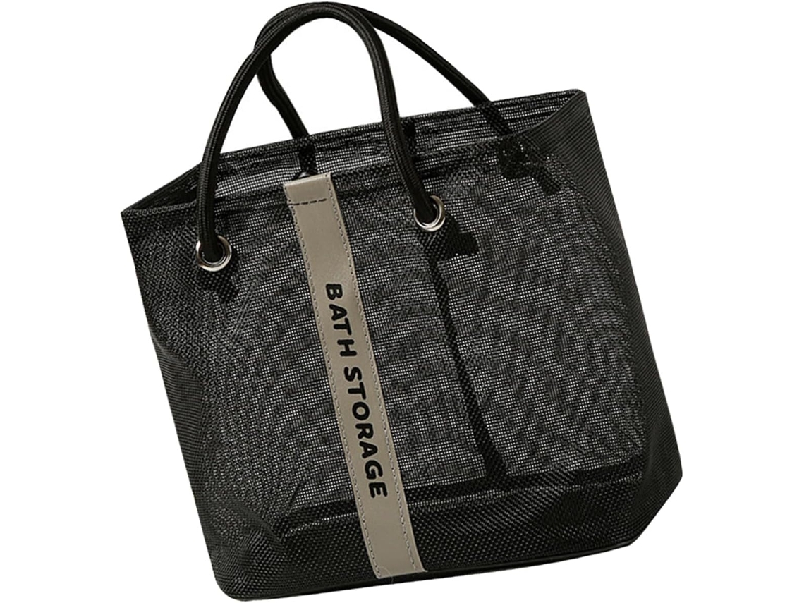 Bolsa De Ducha De Malla Para Hombre, Neceser Portátil, Organizadores De Baño, Cesta