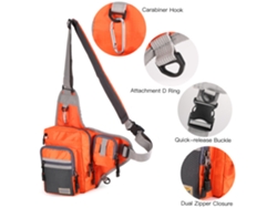 2026rebe-bolsa De Pesca Ilure 32*39*12cm Impermeable De Lona Para Carnadas, Reeles Y Equipo De Pesca Multiusos