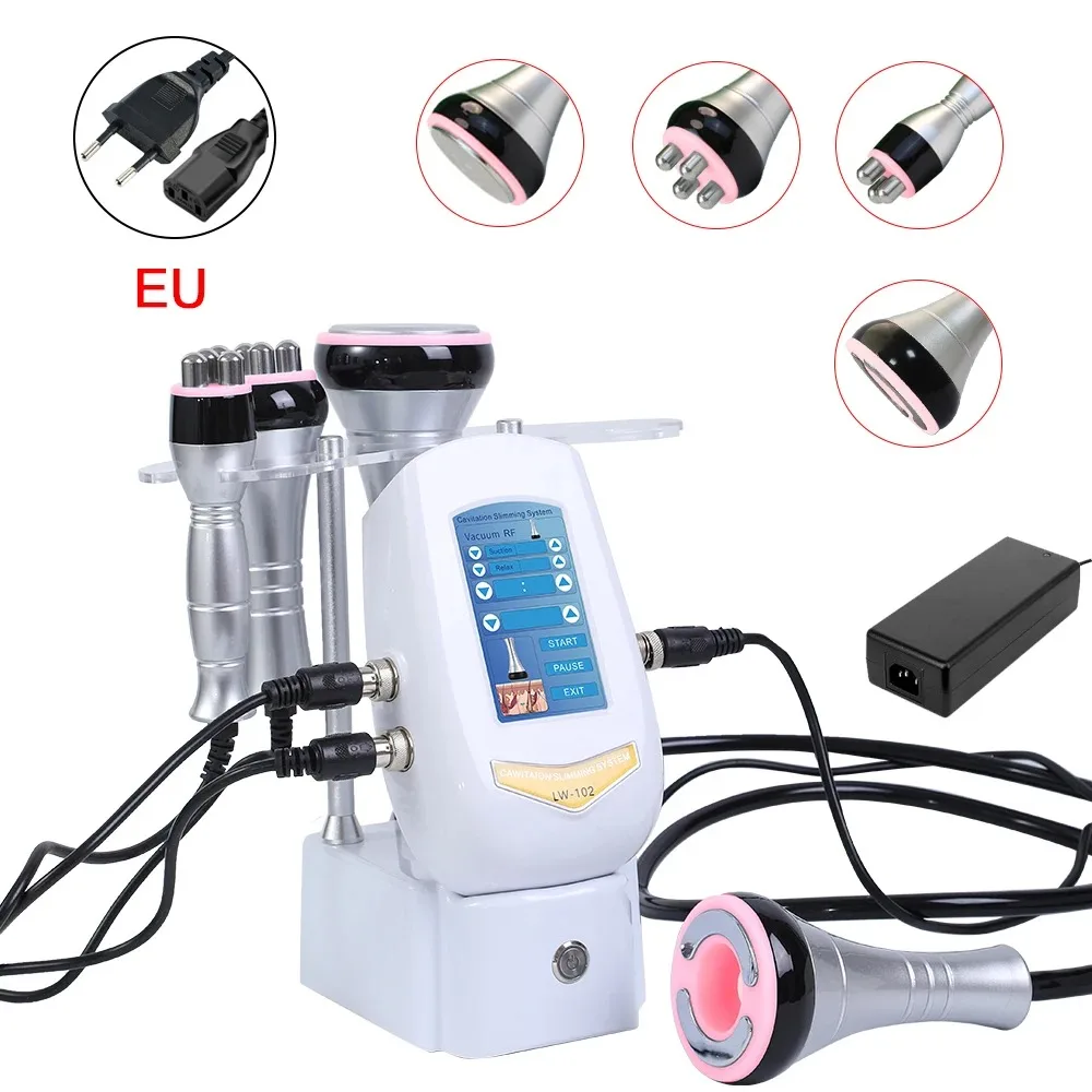 (estándar Europeo) Nuevo Dispositivo Multipolar De Radiofrecuencia Ultrasónica De 40k Para Modelado Corporal, Adelgazamiento Y Lifting Facial.