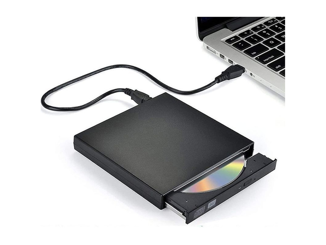 Unidad De Dvd Externa 2025 Con Grabadora De Cd Combinada, Interfaz Usb, Compatible Con Windows Y Mac, Alimentación Usb, Arranque Dos.