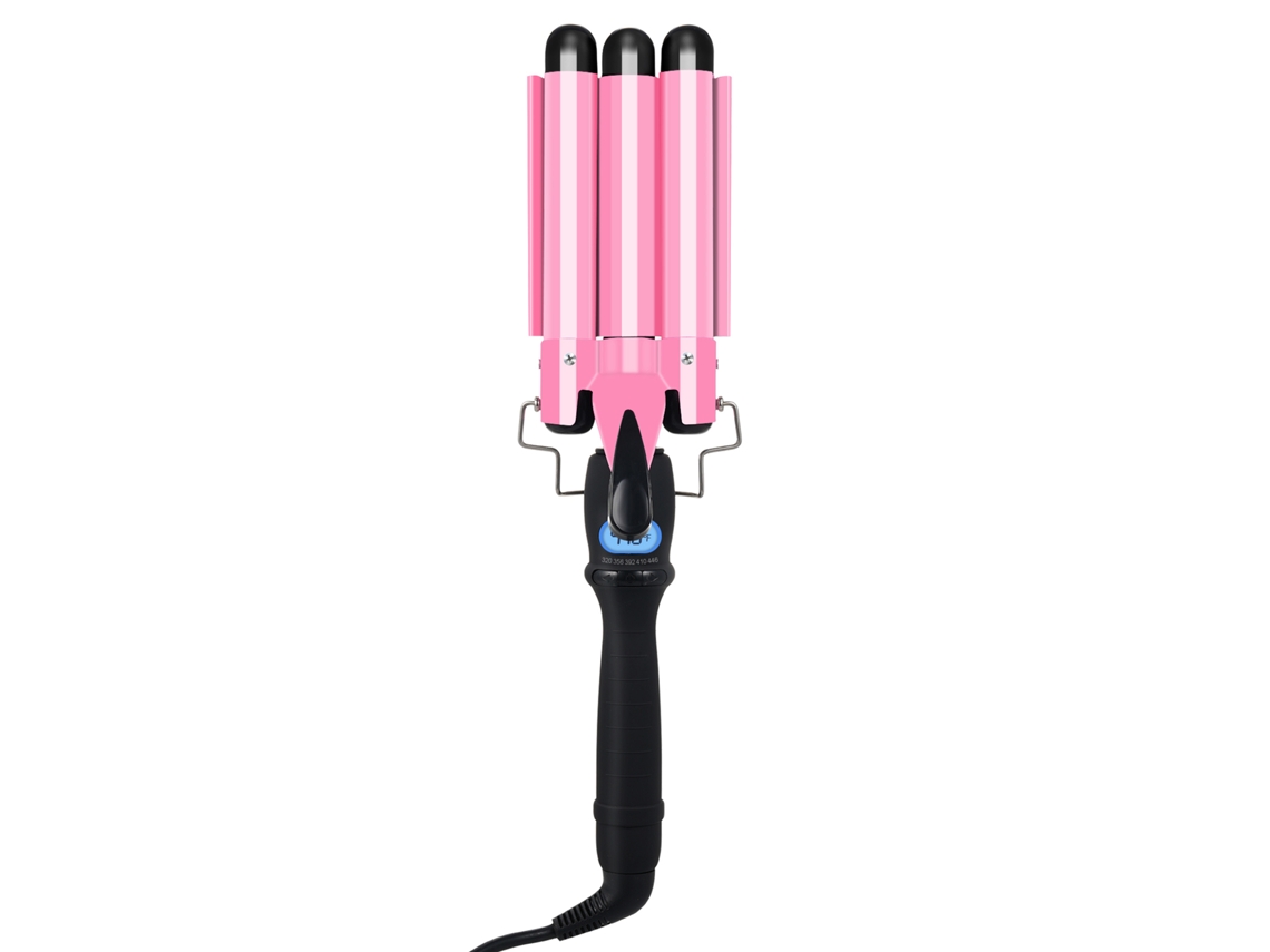 Rizador De Pelo Eléctrico 3 Barril 25mm Con Temperatura Ajustable Y Revestimiento Cerámico Anti-calor