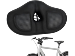 Sillín de bicicleta de carretera con asiento ancho y cojín, asiento ancho y reforzado, cómodo, P Vayotoy