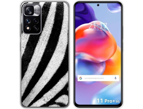 Carcasa para Xiaomi Redmi Note 11 Pro+ Plus 5G TUMUNDOSMARTPHONE Dibujos Animal 02 Multicolor