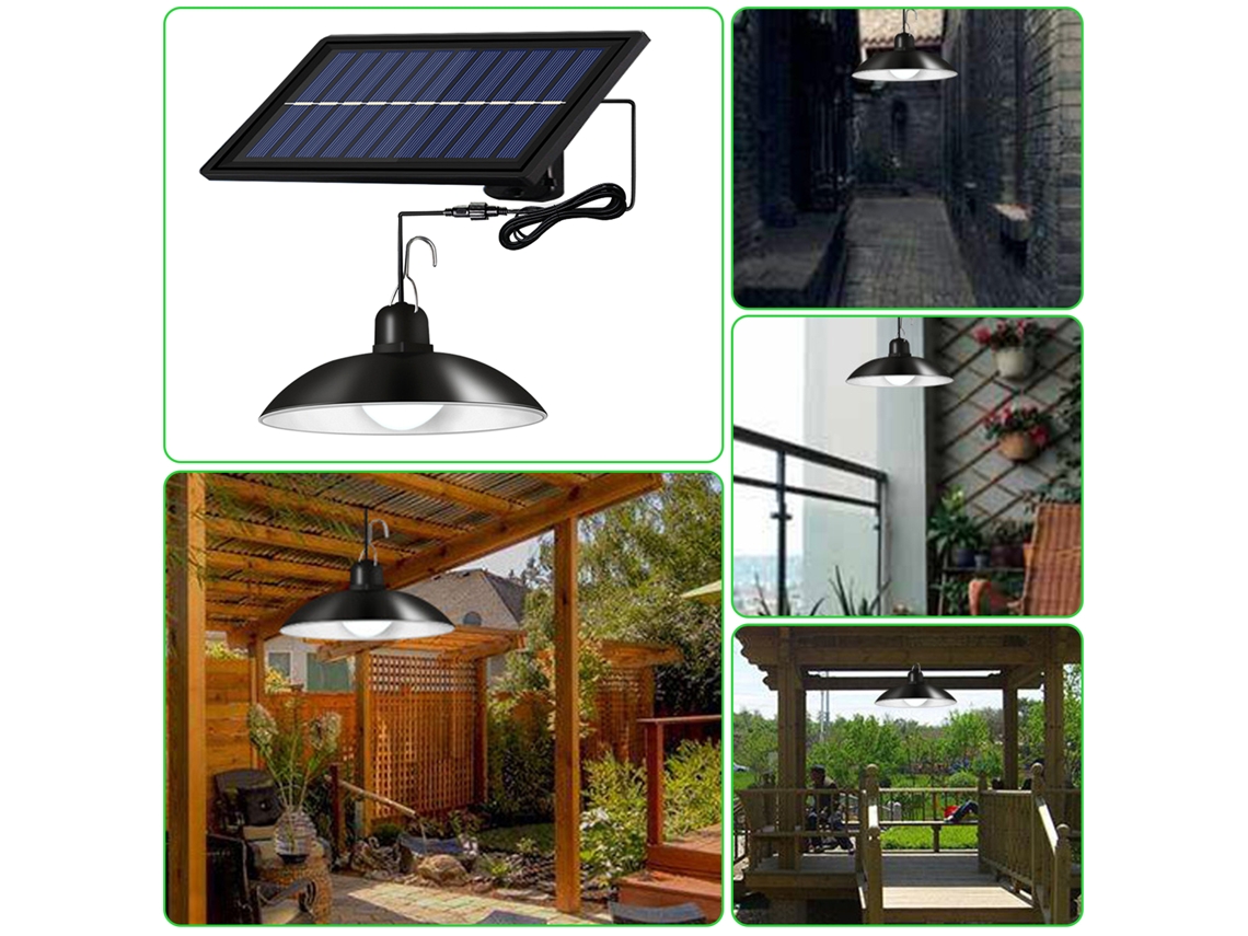 2026-lámpara De Techo Led Solar Ajustable, Candelabro Para Patio, Control Remoto, Resistente Al Agua Ip65, Interior Y Exterior