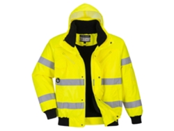 Cazadora 3 En 1 De Alta Visibilidad Para Todas Las Estaciones Amarillo / Xl