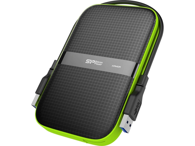 Disco HDD externo SILICON POWER Armor A60 1 TB (1 TB)