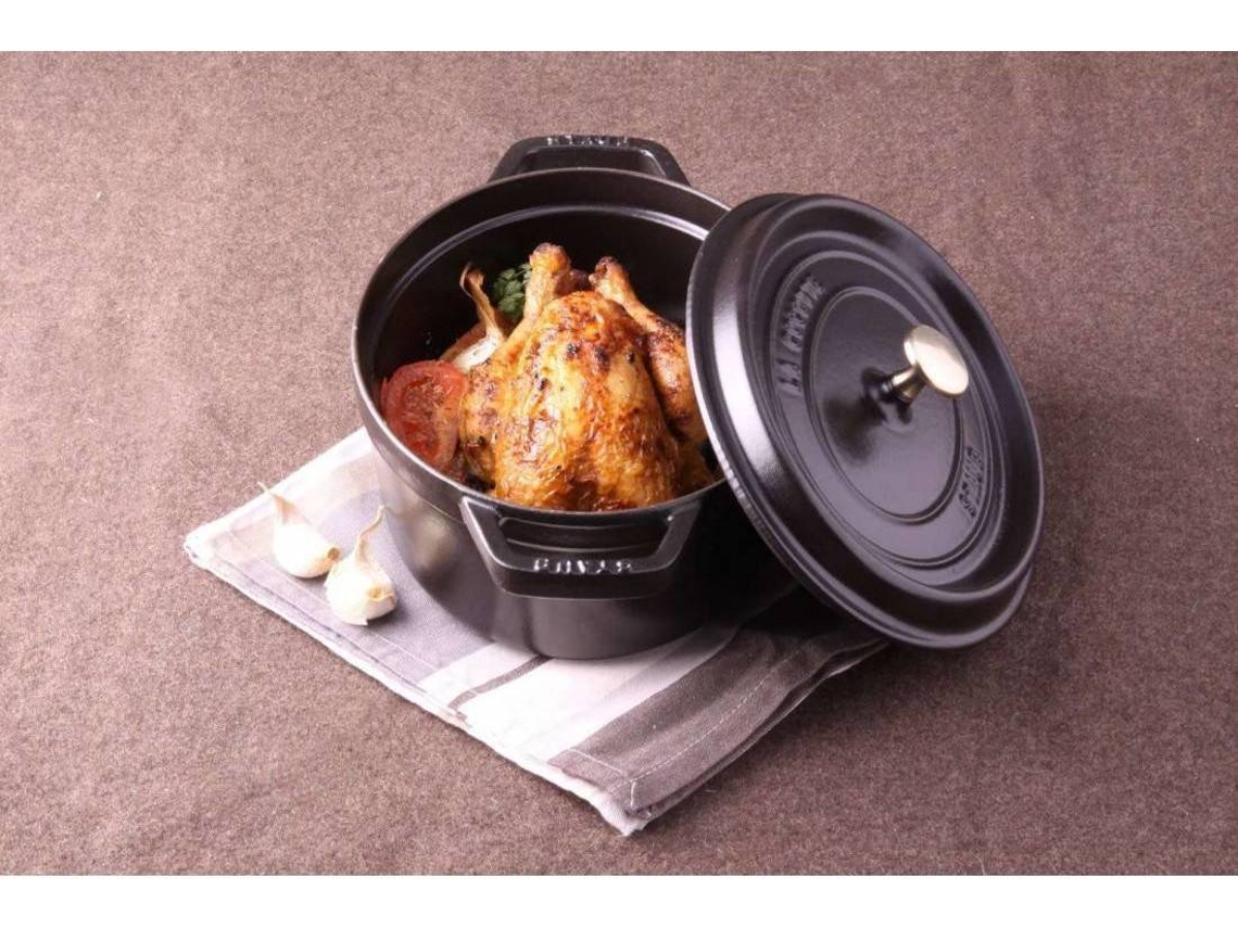 Cacerola STAUB (Negro - Hierro Fundido - 17 cm)