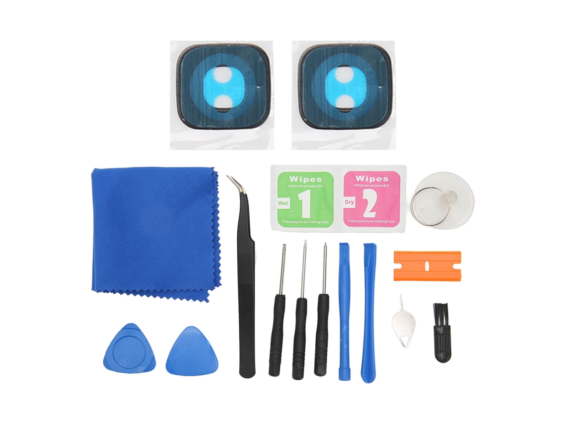 Kit De Reemplazo De Cristal De La Cámara Trasera Con Adhesivo Y Herramientas Para Samsung Galaxy S9