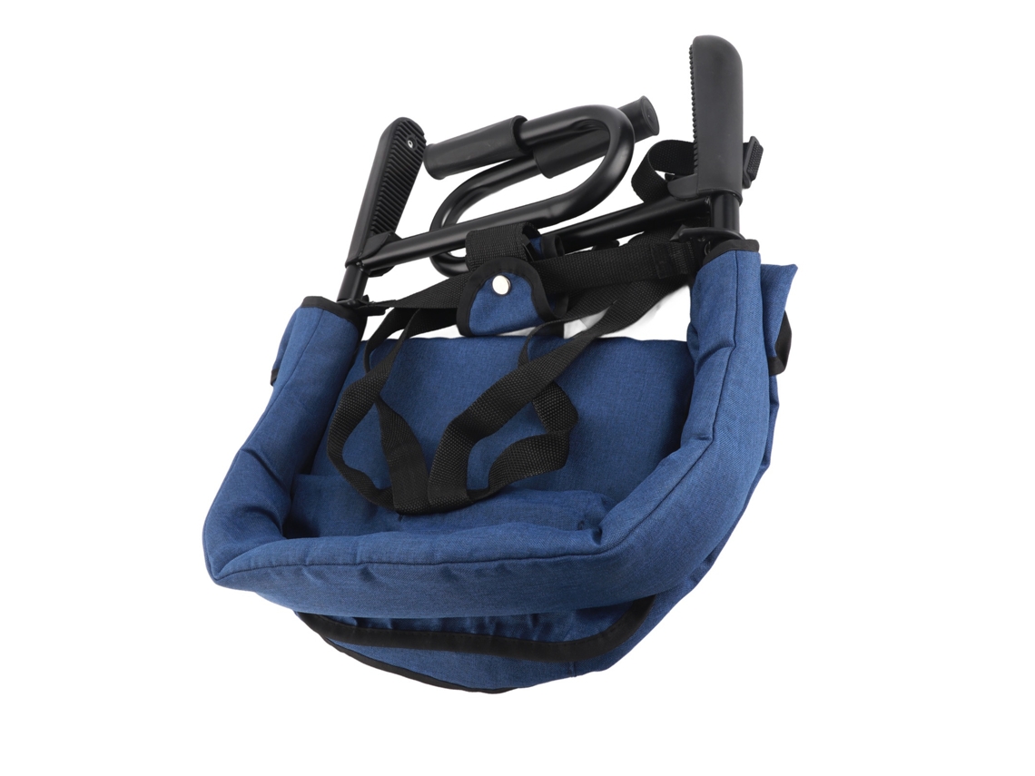 Trona Portátil Con Clip, Plegable, Fácil De Instalar, Segura Para La Mesa, De 6 A 36 Meses, Azul