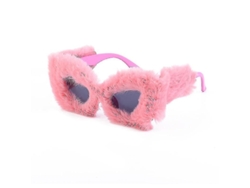 2026-gafas De Sol Vintage Fluffy Para Mujer Con Uv400 Moda Fiesta Cosplay Creativa