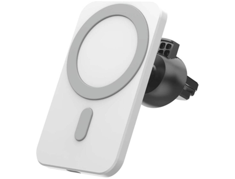 Cargador Carro Sem Magsafe Qi para iPhone 12 Pro YIZHOOD Blanco