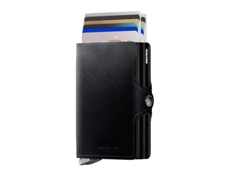 Cartera Fólio, Premium SECRID Twinwallet Dusk Negro