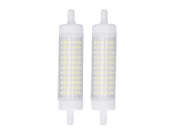 2026-bombilla R7s Regulable 118mm Doble Extremo 15w 154 Leds 110v Protección Ojos Para Lámparas Escenario 2pcs