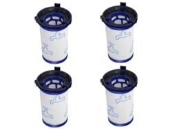 4pcs filtro hepa para rowenta air force 360 rh9037 aspirador de pó