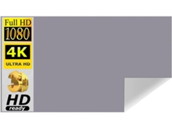 Pantalla De Proyección Portátil, Cortina Óptica, Antirreflectante, Plegable, 4k Para Cine En Casa (133