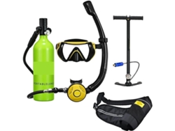 Mini Botella De Buceo, Tubo De Snorkel, Rebreather, Equipo Portátil De Apnea