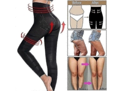 Braguitas De Compresión Anticelulíticas Para Mujer - Leggings Moldeadores De Talle Alto