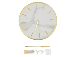 Reloj de pared moderno Baok con péndulo redondo grande y silencioso, ideal para el hogar, bares y cafeterías.