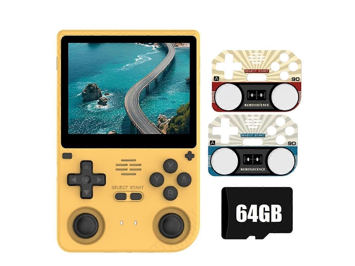 Consola de juegos nostálgica GOKOCO X35s, 3,5 pulgadas, 64 GB