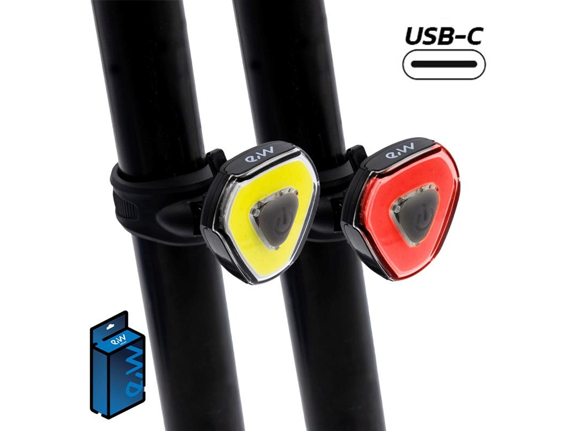 Juego De Luces Led Frontal Y Trasera Ewl003 De Alta Potencia Ewheel