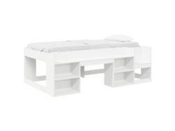 Maison Exclusive - Cama Infantil Con Almacenamiento Blanco 75 X 190 Cm