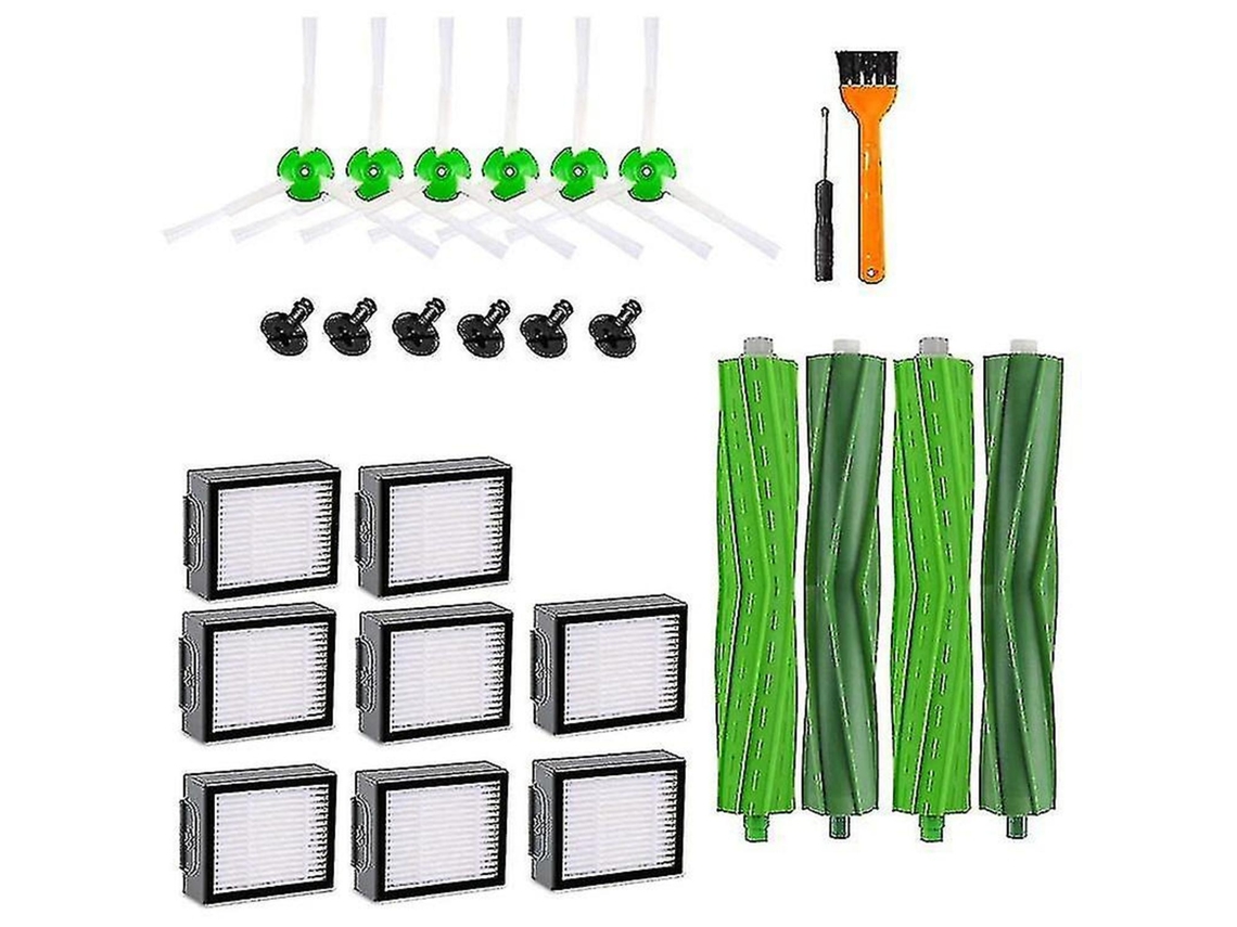Accesorio de aspiradora Filtro de compatibilidad universal Parte I7 para Roomba I7 I7+/I7E5 E6 Serie E7 Filtro HEPA 8Pcs