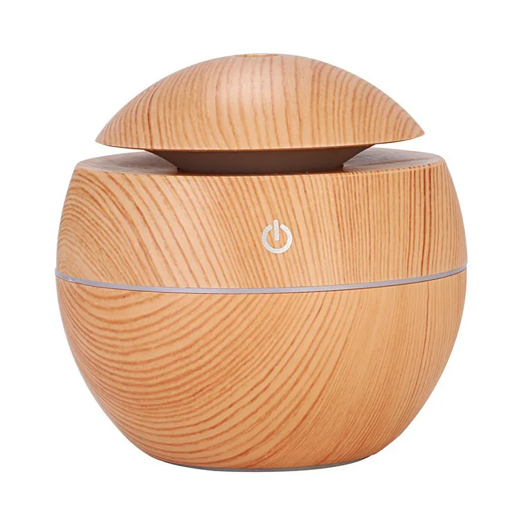 Humidificador Ultrasónico De Aire Con Usb De Imitación De Madera