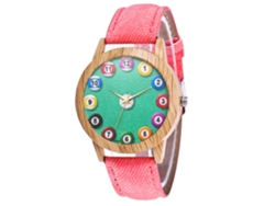 Reloj De Pulsera Unisex De Cuarzo Con Estampado De Billar Rosa De Zhoulianfa