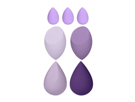 Beauty Egg-Drifting Bottle Beauty Egg Taro Purple Set - Esponjas De Maquillaje Para Base Cosmética, Crema Bb, Corrector - Fácil De Limpiar JEIIBRZUI