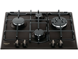 Placa de Gas HOTPOINT PCN 640 T (AN) R /HA (Gas Butano-propano - 59 cm - Negro)
