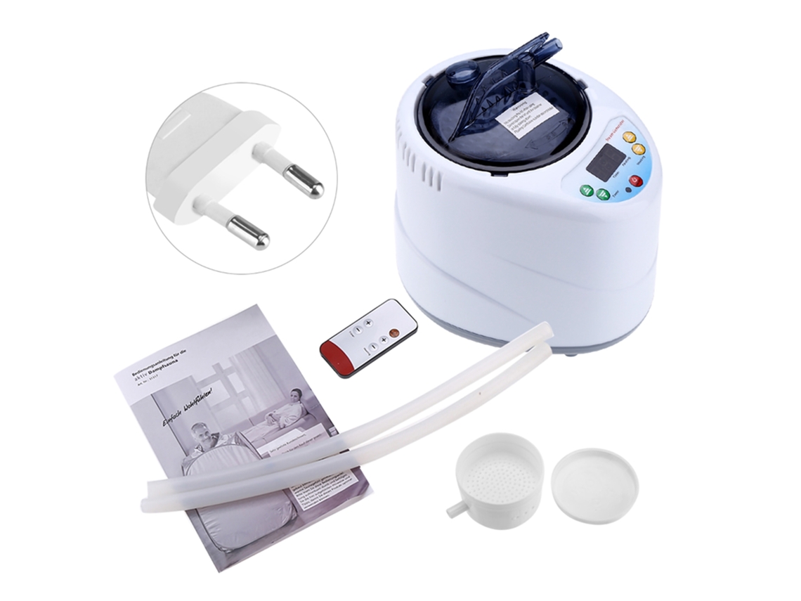 Máquina De Fumigación De 2 Litros Con Generador De Vapor, Sauna Y Spa, Con Control Remoto Y Tanque De Acero Inoxidable.