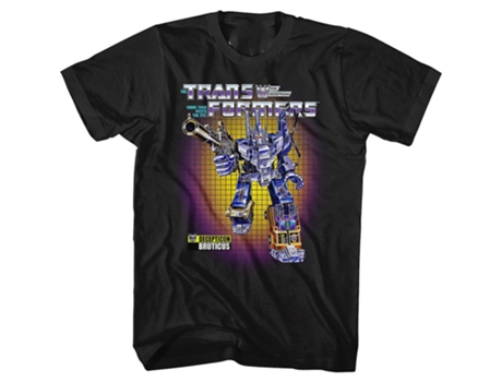 Camiseta ROCKINSTONE Box Art Bruticus Transformers (S)
