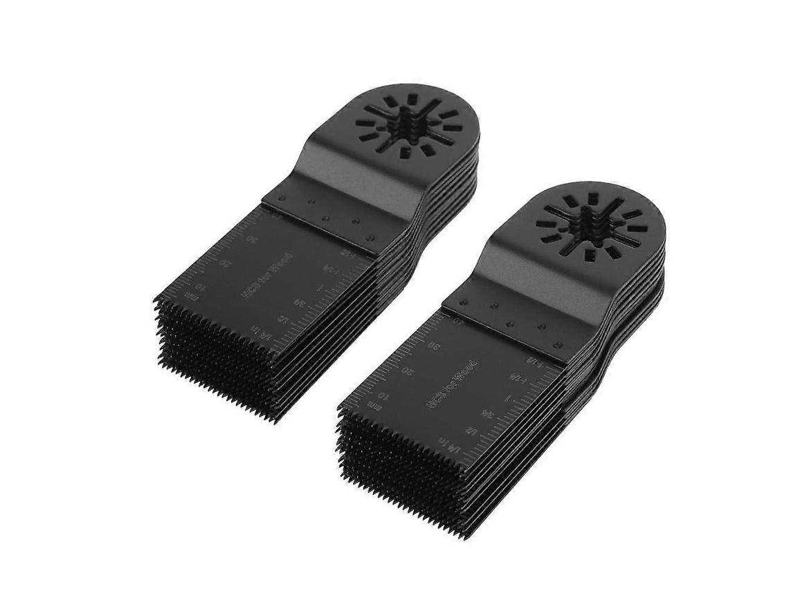20 Láminas De Sierra Oscilante De Acero Al Carbono, 34mm Para Herramientas Multi-herramienta, Para Madera, Plástico, Metal Y Clavos