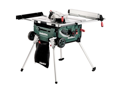 METABO TS 36-18 LTX BL 254 Sierra circular de mesa de batería/18V ; Cartón; con bastidor y función trolley