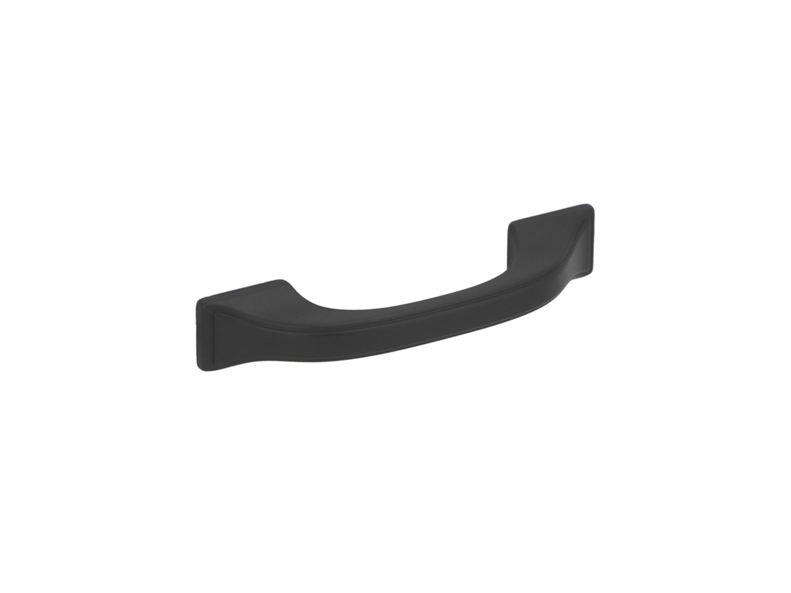 Tirador para muebles de aleación de zinc. Estilo clásico. Distancia entre centros 64. Barniz negro mate CAMBIO DE HARDWARE