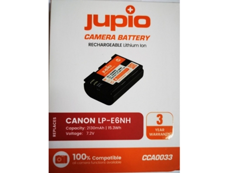 Batería Canon Lp-E6 Nh Jupio 2130 Mah