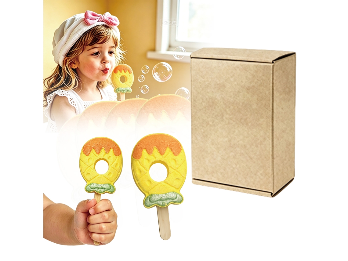 Piruleta de piña Bomba de baño Amz Gentle Care
