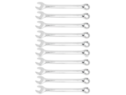 10 Llaves De Anillo Giratorias De Doble Extremo Con Desplazamiento, De Acero Cromo-vanadio De 0,6 Pulgadas. Herramienta De Reparación.