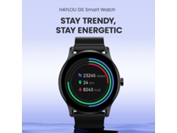 Reloj Inteligente Haylou Gs-ls09a, Ligero (38 G), Resistente Al Agua Ip68, 12 Modos De Entrenamiento, Excelencia Y Belleza.