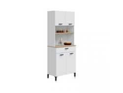 Alacena Nitza Blanco Artik (Blanco Mate) - Natur 72 x 185 x 40 cm