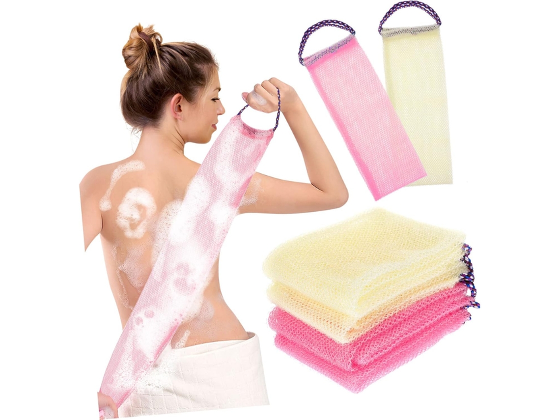 Pack 2 Toallas De Baño Exfoliantes – Toalla Scrub Sauna