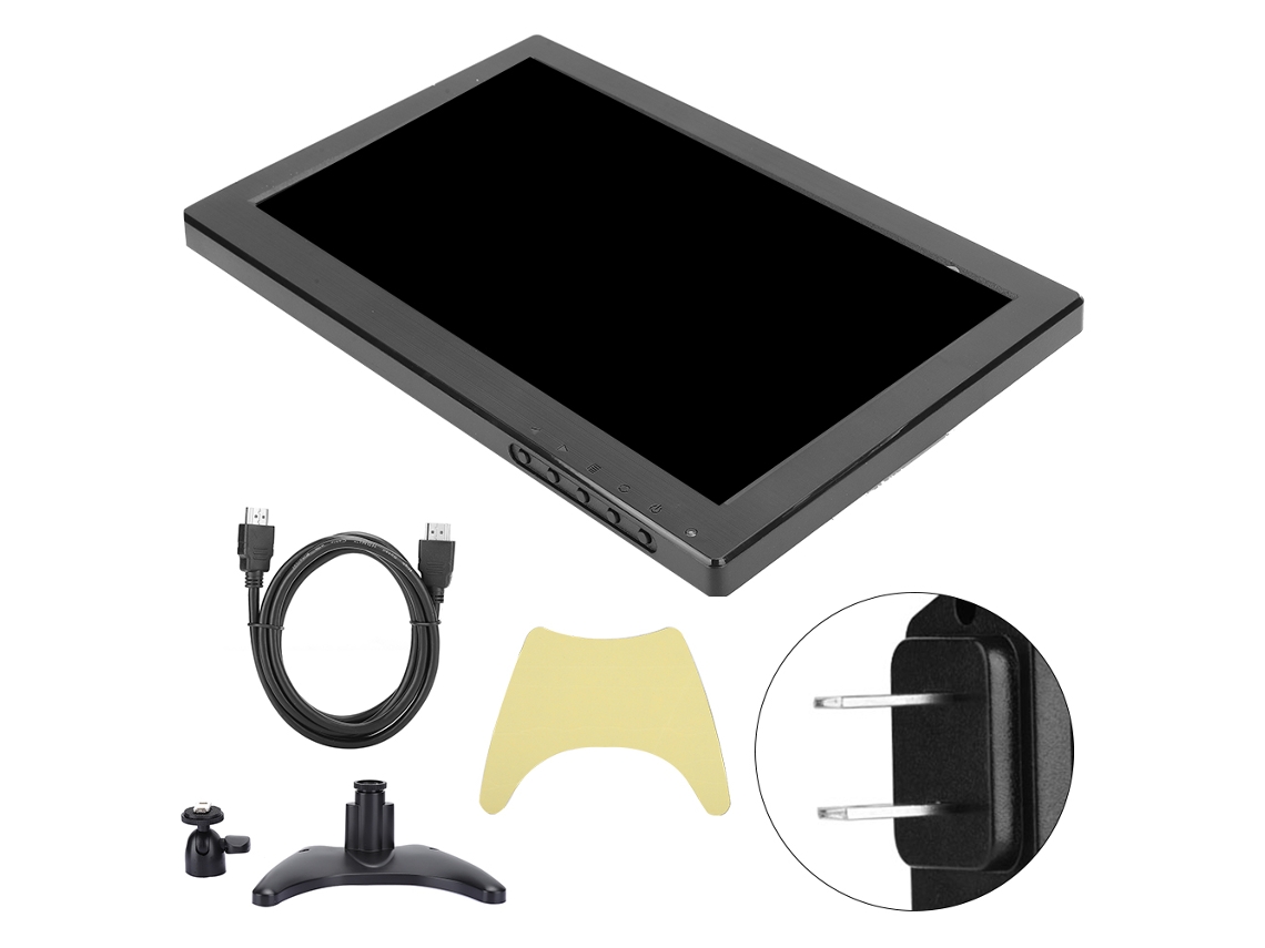 Monitor Tft Lcd De 11.6 Pulgadas Con Pantalla De 1366x768 Para Control Industrial