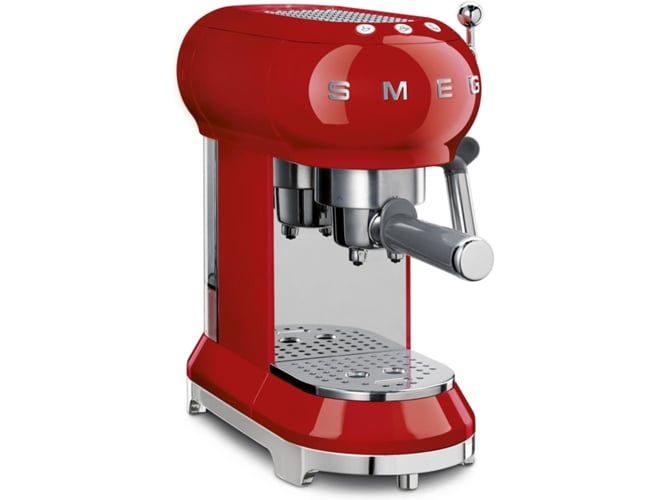 Cafetera SMEG Anni 50 ECF01RDEU (15 bar - Café Molido y Monodosis)