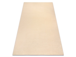 Alfombra De Lana Textura 488.07.la100 Osta - Patrón De Tejido Estructural Crema