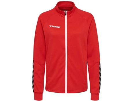 Abrigo para Mujer HUMMEL Authentic Rojo para Fútbol (L)