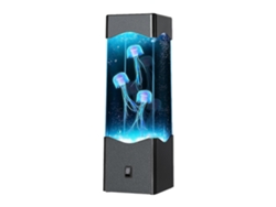 Lámpara de mesa eléctrica portátil con forma de medusa, ideal como regalo para Halloween o cualquier otra ocasión. Rosewell